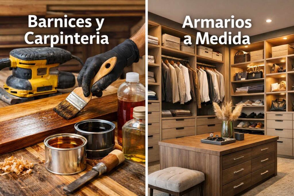 barnices y carpinteria